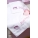 ASCIUGAMANI IN SPUGNA CON STRISCIA IN TELA AIDA - HELLO KITTY