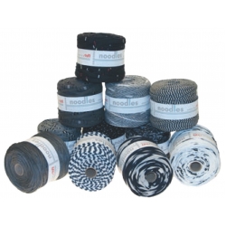 FETTUCCIA NOODLES PER BORSE (95% COTONE 5%ELAST.) GR.800 CIRCA - CONF. x2 ROTOLI