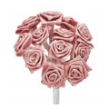 ROSELLINE SATIN 15mm - CONFEZIONE 12 MAZZETTE