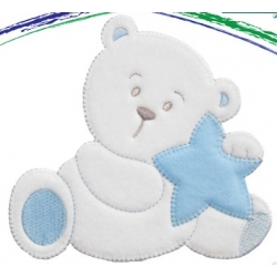 THERMOADESIVI ORSO MAXI - ART.144/B - CONFEZIONE 3 PEZZI