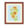 KIT COTONE LANATO - MOTIVI FLOREALI - CM. 13x15 - PZ.2