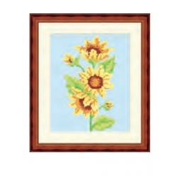 KIT COTONE LANATO - MOTIVI FLOREALI - CM. 13x15 - PZ.2