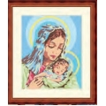 KIT COTONE LANATO - MOTIVI RELIGIOSI - CM. 13x15 - PZ.2