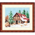 KIT COTONE LANATO - MOTIVI PAESAGGI - CM. 13x15 - PZ.2