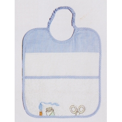 BAVAGLINO CON ELASTICO CM.26x30 CONF. 3 PEZZI