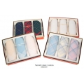 FAZZOLETTI UOMO - DIANA - CM.33x 33 - CONFEZIONE 12 PEZZI ASSORTITI