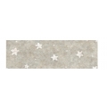 PANNO LENCI STAMPATO STELLINE CM.90 - 100% POLIESTERE