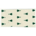 PANNO LENCI STAMPATO ALBERI CM.90 - 100% POLIESTERE