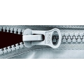 CHIUSURE LAMPO DIVISIBILI DENTI IN PLASTICA -  CM . 30