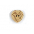 BOTTONI IN LEGNO CUORICINO -  MM/15