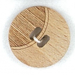 BOTTONI IN LEGNO 2 BUCHI - CM. 2,8 - CONFEZIONE x12 PEZZI