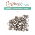 BORCHIE METALLO PER ABITI, ACCESSORI E CALZATURE GEMMA - MM/9 PEZZI 60