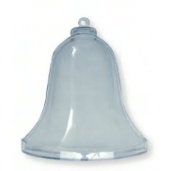 CAMPANA PLEXIGLASS  CM.9 - APRIBILE - CONFEZIONE 20 PEZZI