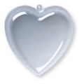 CUORE PLEXIGLASS APRIBILE IN 2 META' - CM.14 - CONFEZIONE 12 PEZZI