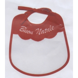 BAVETTA NATALE STAFIL DA RICAMARE CM. 21x20 CONFEZ. 3 PEZZI