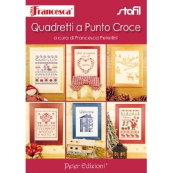 LIBRETTI  CREA CON FRANCESCA - QUADRETTI A PUNTO CROCE