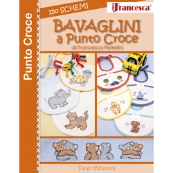 RIVISTA  CON 150 SCHEMI - BAVAGLINI A PUNTO CROCE