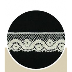 PIZZO VALENCIENNE FRANCESE 14MM - COTONE 100%