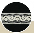 PIZZO VALENCIENNE TRAMEZZO FRANCESE 14MM - COTONE 100%