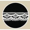 PIZZO VALENCIENNE FRANCESE 12MM - COTONE 100%