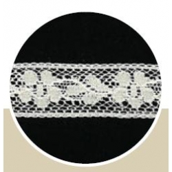 PIZZO VALENCIENNE TRAMEZZO FRANCESE 13MM - COTONE 100%