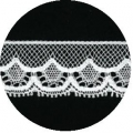 PIZZO VALENCIENNE FRANCESE 20MM - COTONE 100%
