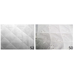 TRAPUNTA SANGALLO - DOUBLE FACE - BIANCO - CM.150