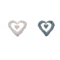 CUORE DI VITICCIO CM.21 x26 x4 - CONFEZIONE 3 PEZZI