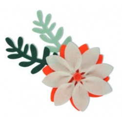 FUSTELLA PER FELTRO-CARTONCINO-MOOSGUMMI-TESSUTO - FIORI