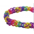 KIT BRACCIALETTI ELASTICI MULTICOLOR