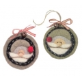 KIT PER FELTRO - TECNICHE DI INFELTRIMENTO - BABBO NATALE - 11 CM