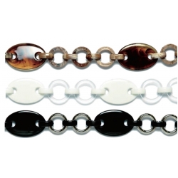 CATENA ACRILICA PER BORSE MM/30