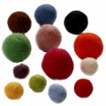 PALLINE DI FELTRO MM/10 - CONFEZIONE 50PZ