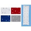 TUBOLARI FIOCCO DI NEVE - CM.30x 8 - CONFEZIONE 10 PEZZI