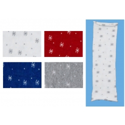 TUBOLARI FIOCCO DI NEVE - CM.30x 8 - CONFEZIONE 10 PEZZI