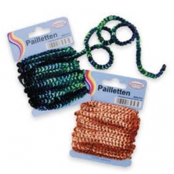 FILO PAILLETTES CUVETTE 6MM x 5M