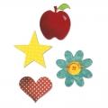 FUSTELLA  PER FELTRO-CARTONCINO-MOOSGUMMI-TESSUTO  SX A10598