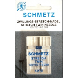 SCHMETZ AGHI UNIVERSALI MACCHINA GEMELLI MAGLINA/ STRETCH  - BUSTA DA  1 AGO