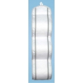 PORTA ROTOLI CARTA IGIENICA TRAPUNTATO - CM.15x57