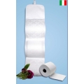 PORTA ROTOLI CARTA IGIENICA IN TESSUTO NIDO D'APE