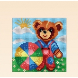 KIT COTONE LANATO - MOTIVI BIMBI - CM. 13x15 - PZ.2