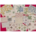 TESSUTO PANAMONE GREGGIO STAMPATO CM.280 - Cotone 85% Poliestere 15% 