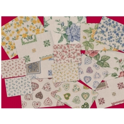 TESSUTO PANAMONE GREGGIO STAMPATO CM.280 - Cotone 85% Poliestere 15% 