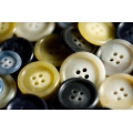 BOTTONI UOMO FINTO CORNO ART.758 LIN. 24 (MM/15)