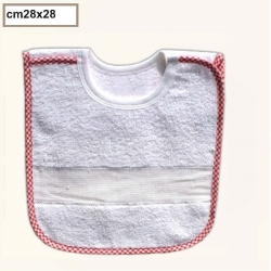BAVAGLIA IN SPUGNA CON VELCRO E TELA AIDA 3 PEZZI