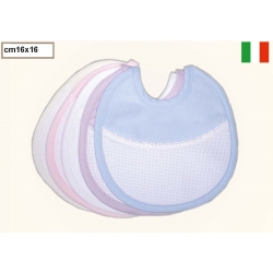 BAVETTA  PIQUET MILLERIGHE  CM.16x16 CONFEZ. 6 PEZZI