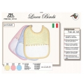 BAVETTA  IN SPUGNA CON TELA AIDA CM. 15x20 - CONFEZIONE x3PEZZI