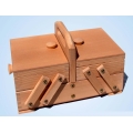 CESTINO PORTA LAVORO IN LEGNO
