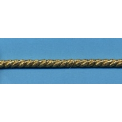 CORDONCINO MM.6 LUREX - ROTOLO DA 25  MT.