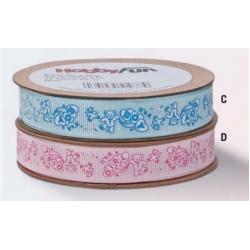 NASTRO "IT'S A BOY - IT'S A GIRL" - MM/15 - ROTOLO METRI 20